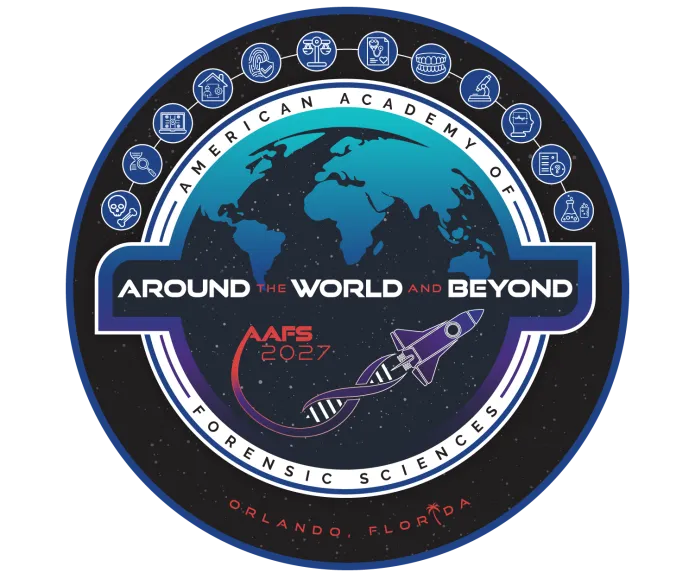 2027 AAFS Framed Logo with Padding Forensic Science Conference