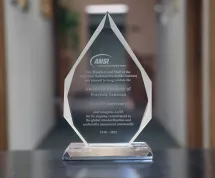 ANSI ASB NIST Award 75 Anniversary