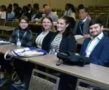 students at the young forensic scientists forum aafs 2025